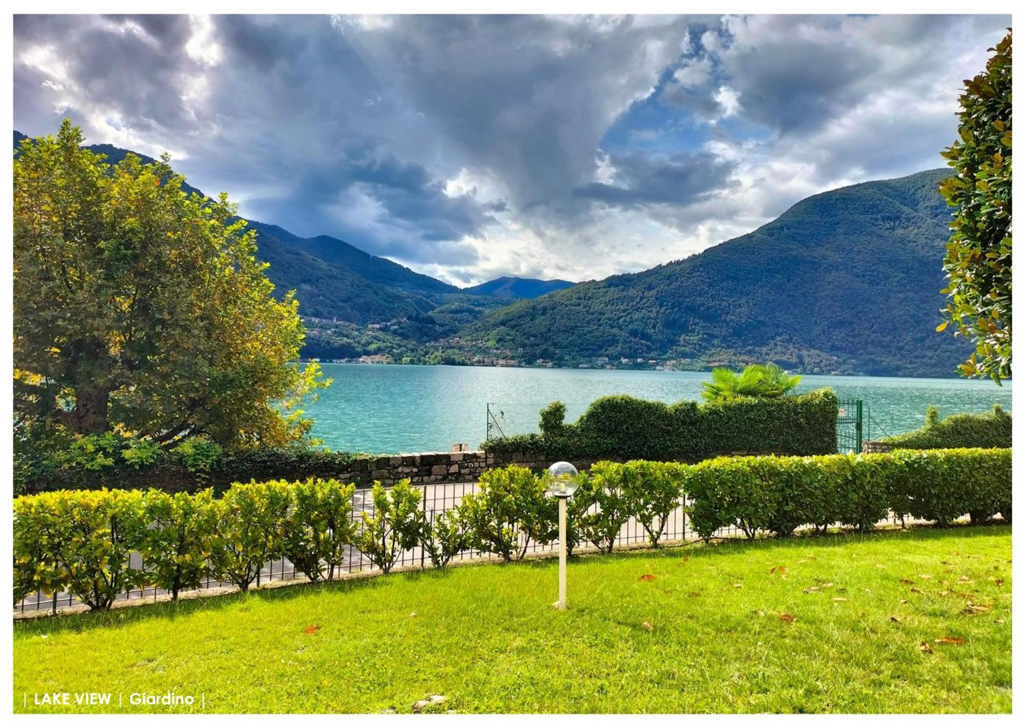 Lfsuite Luganolake Terrazza Spiaggia Privata Parking Wi-Fi Netflix ポルレッツァ エクステリア 写真