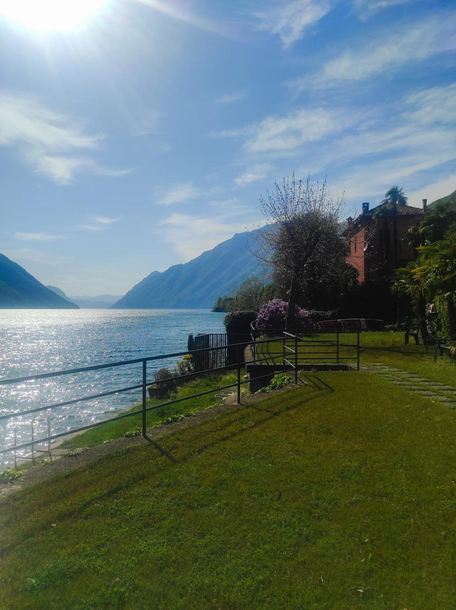 Lfsuite Luganolake Terrazza Spiaggia Privata Parking Wi-Fi Netflix ポルレッツァ エクステリア 写真