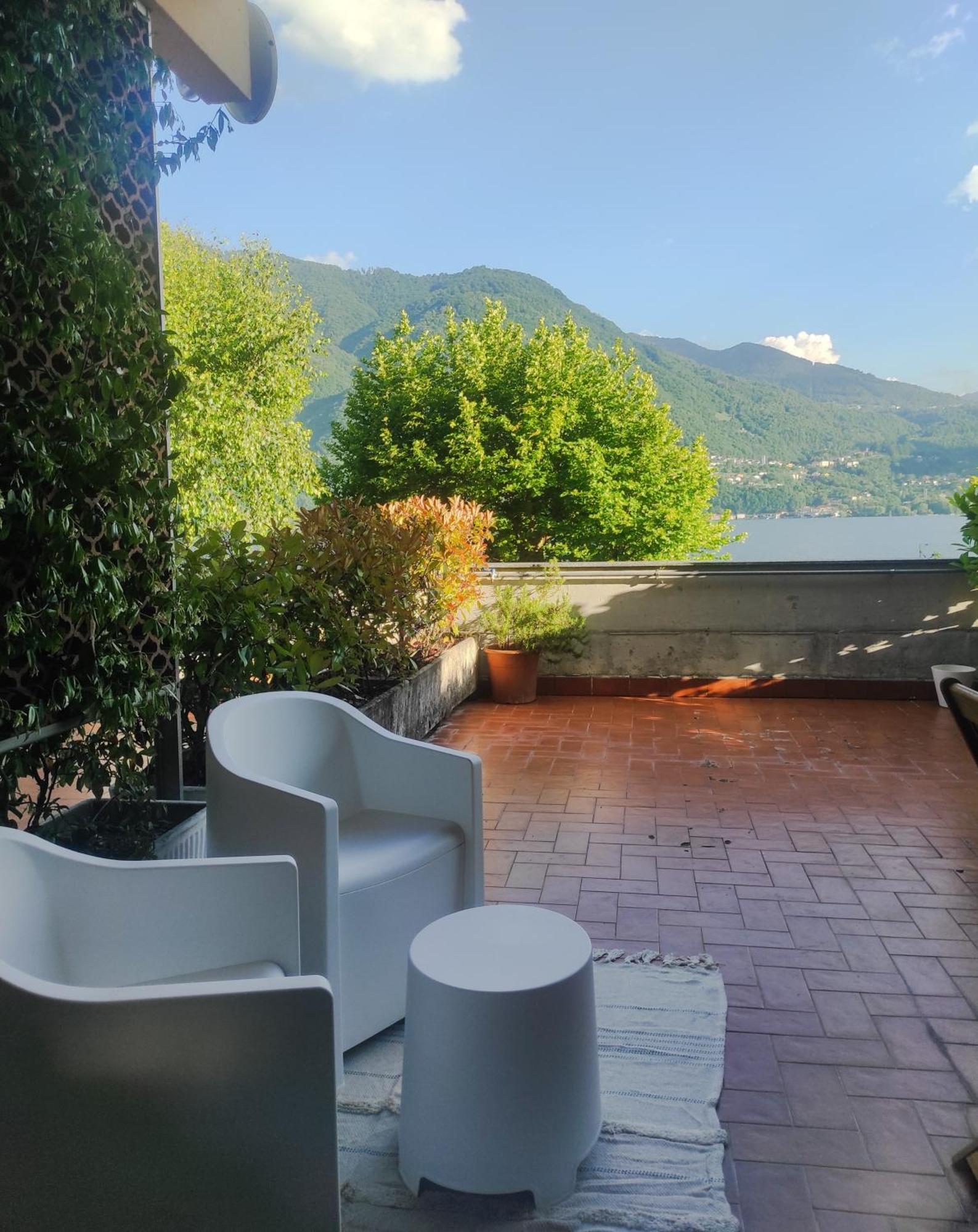 Lfsuite Luganolake Terrazza Spiaggia Privata Parking Wi-Fi Netflix ポルレッツァ エクステリア 写真